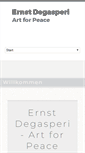 Mobile Screenshot of ernst-degasperi.com