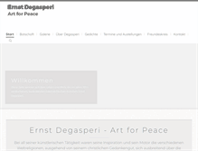 Tablet Screenshot of ernst-degasperi.com